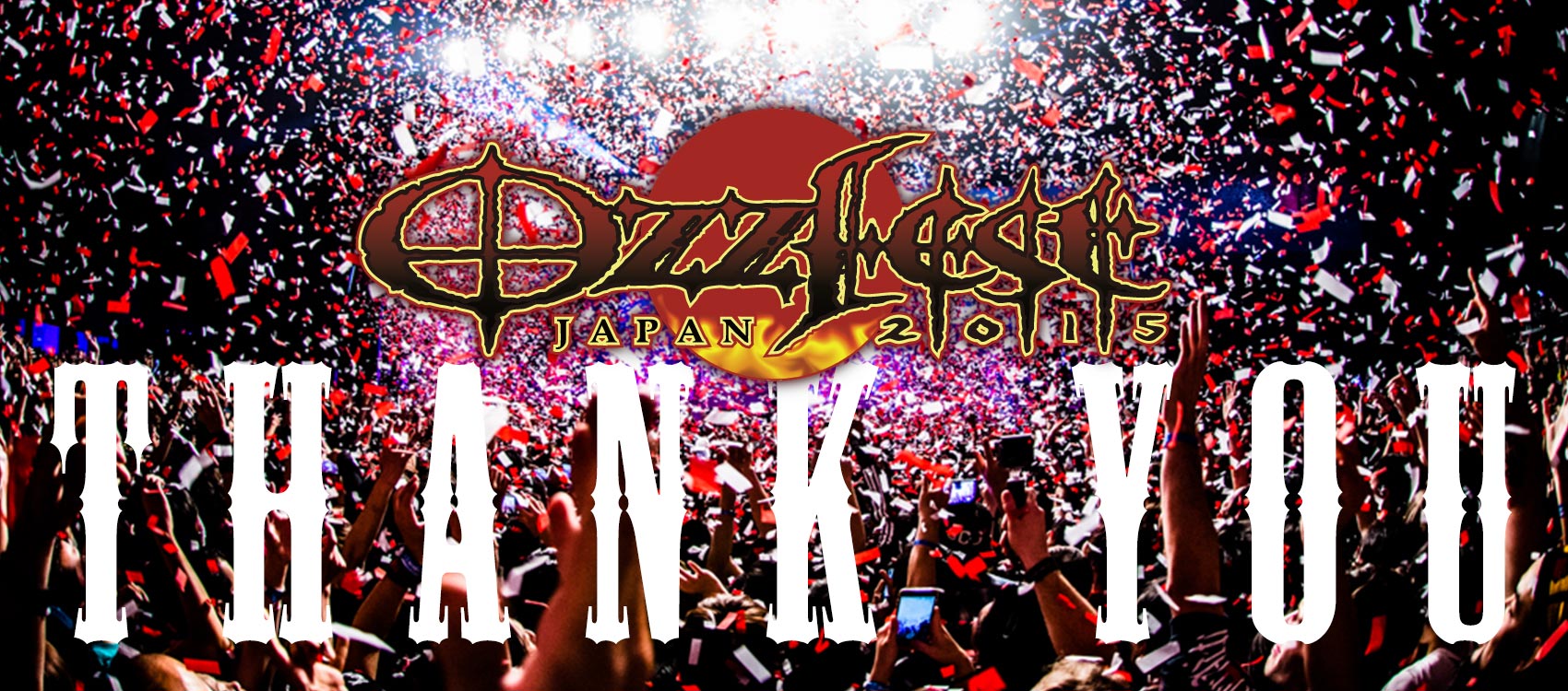 OZZFEST JAPAN 2015 - 伝説のロックフェス、日本再臨。 2015.11.21sat 22sun MAKUHARI MESSE