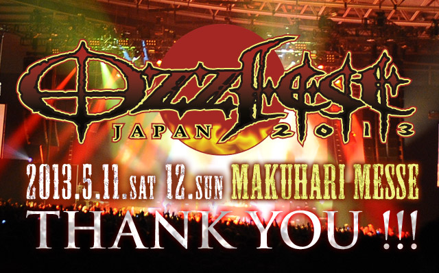 OZZFEST JAPAN 2013